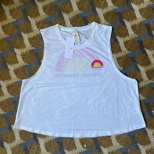 Spiritual gangster XL active crop top